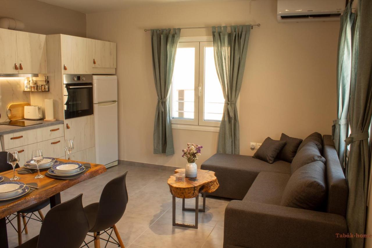 Tabak Home Sea Side Apartment Hriszí Aktí Haniá Kültér fotó